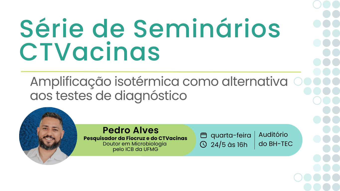 Série De Seminários: Amplificação Isotérmica Como Alternativa Aos Testes De Diagnóstico Com Pedro Alves