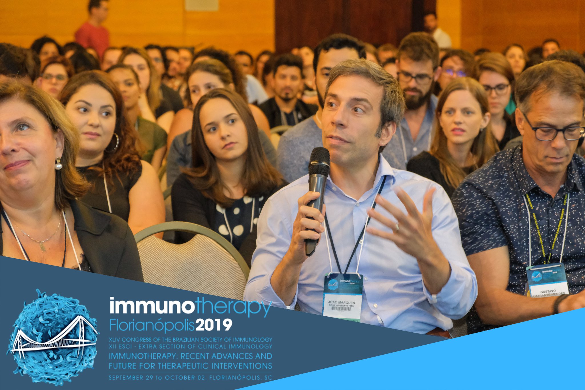 João Marques participa de palestra no Immuno 2019
