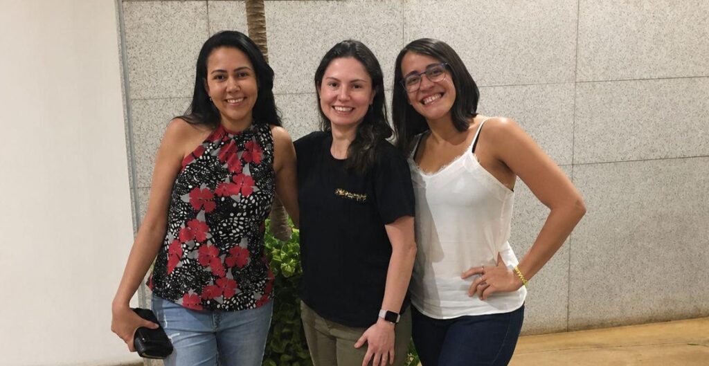 Camila Barbosa, Caroline Junqueira e Luna Lacerda