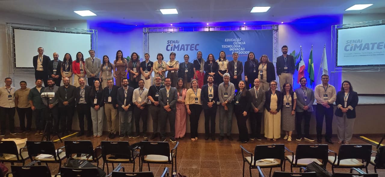 Representantes dos Centros de Competência no On-Boarding da Embrapii no Cimatec