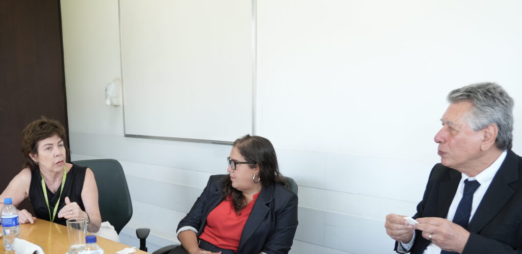 Santuza em reunião com Presidente da Finep